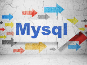 MySQLの文字と矢印