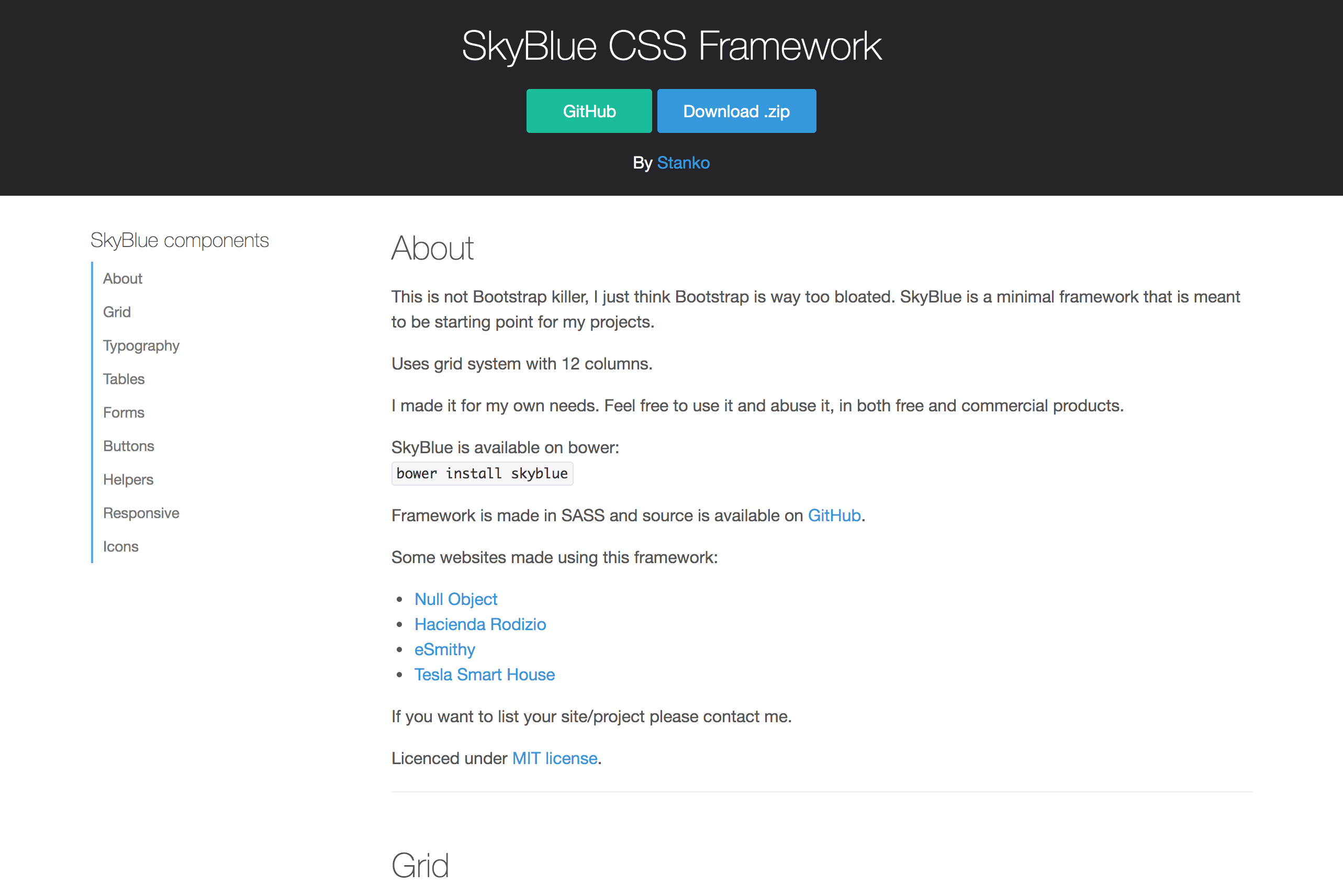 SkyBlue_CSS_Framework