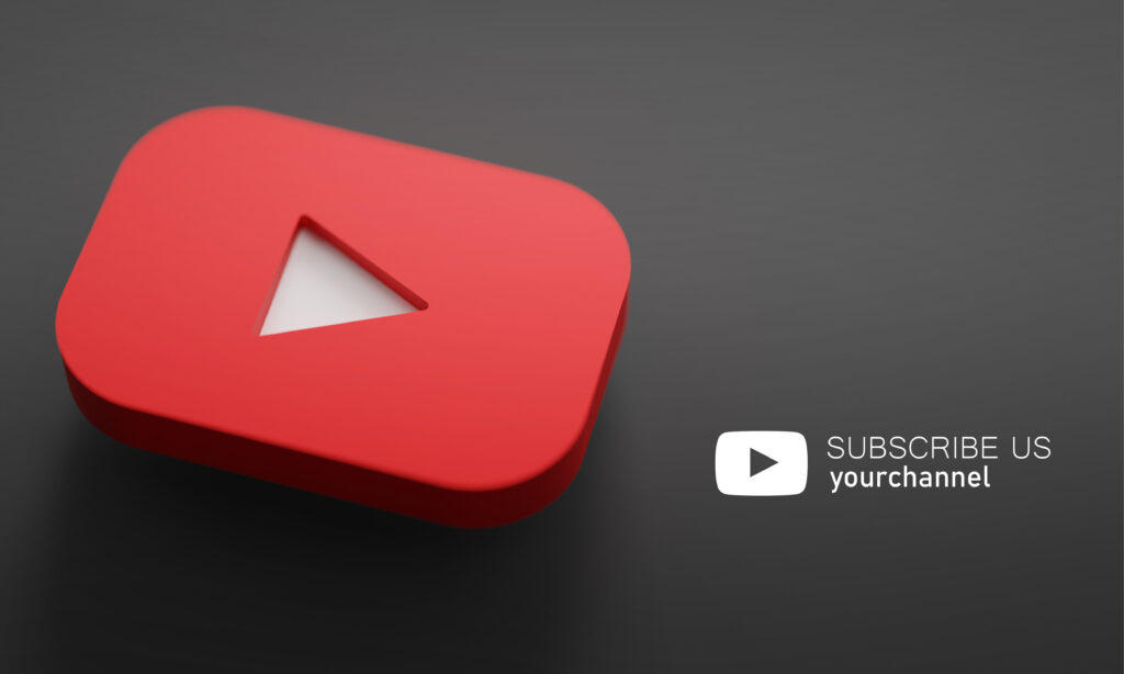 YouTubeの再生マーク