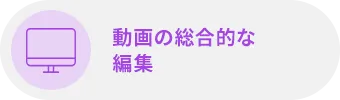 動画の総合的な編集